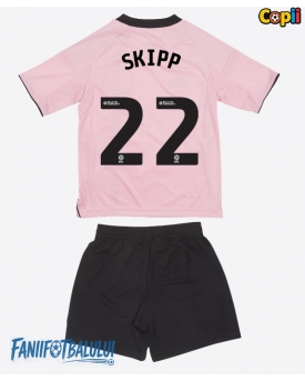 Leicester City Oliver Skipp #22 Echipament de Fotbal Replică 2025-26 Copii Treilea (+ Șorturi)